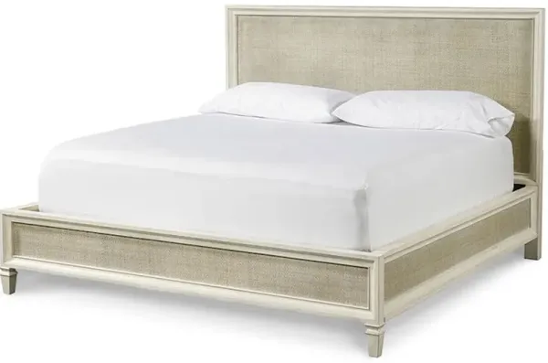 Woven Accent King Bed