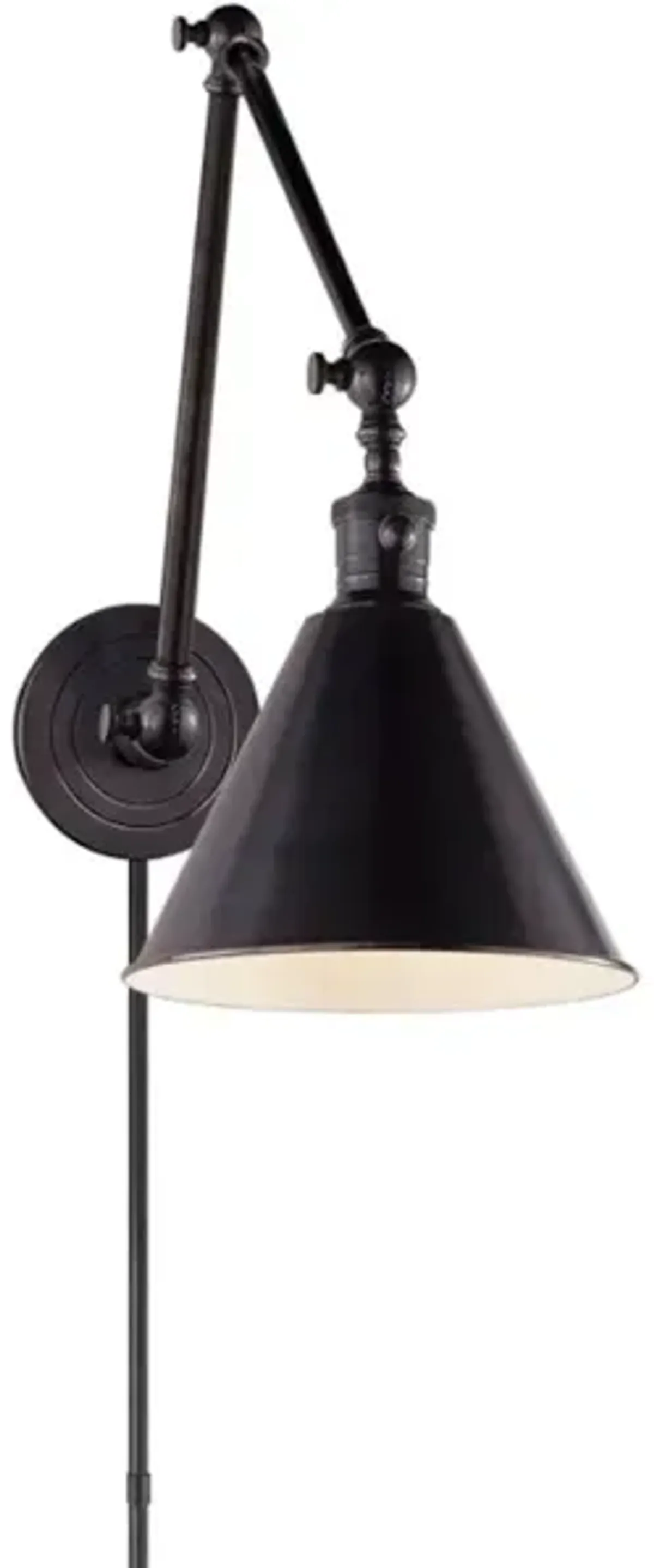 Boston Functional Double Arm Library LightBronze