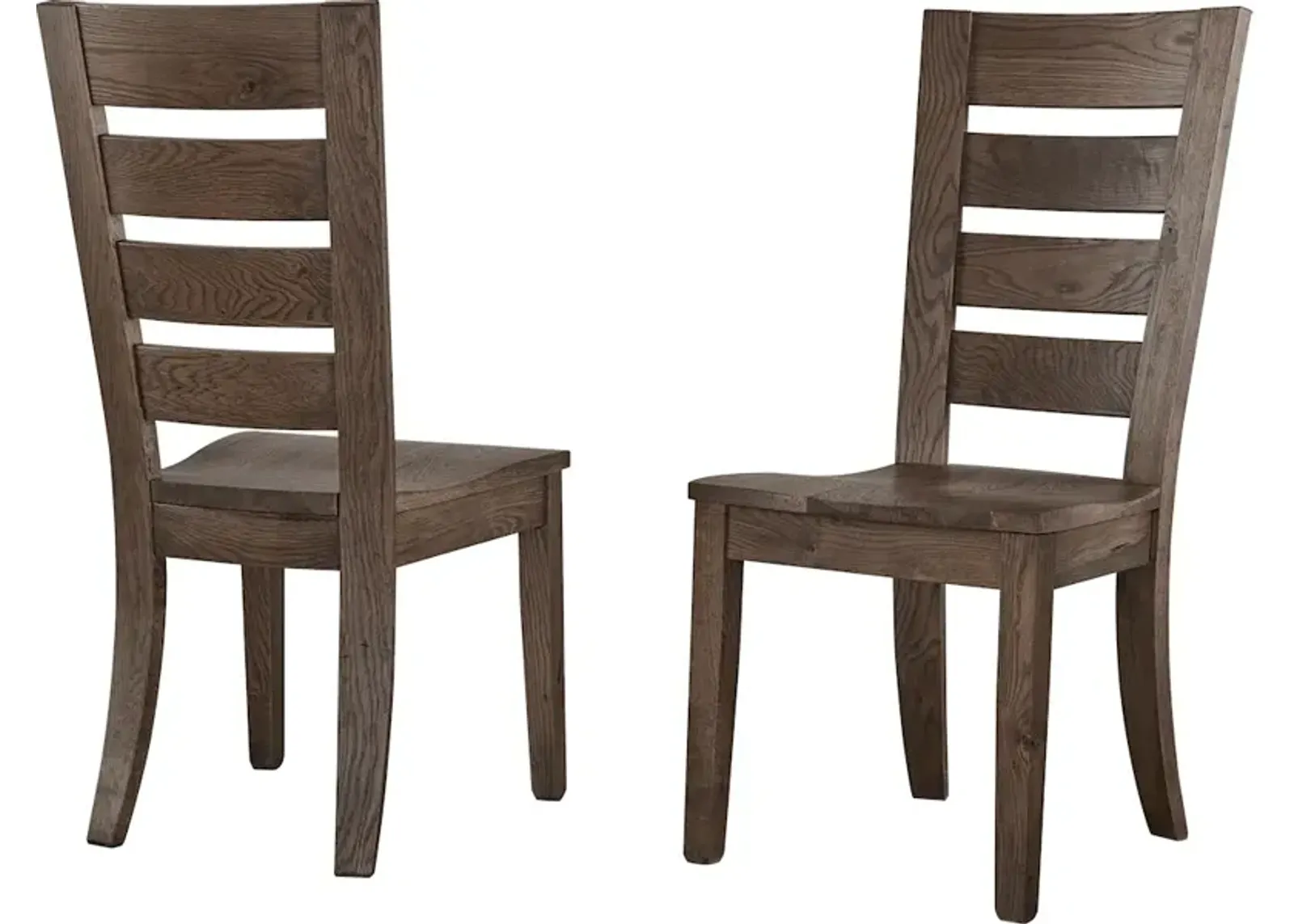 Horizontal Slat Side Chair