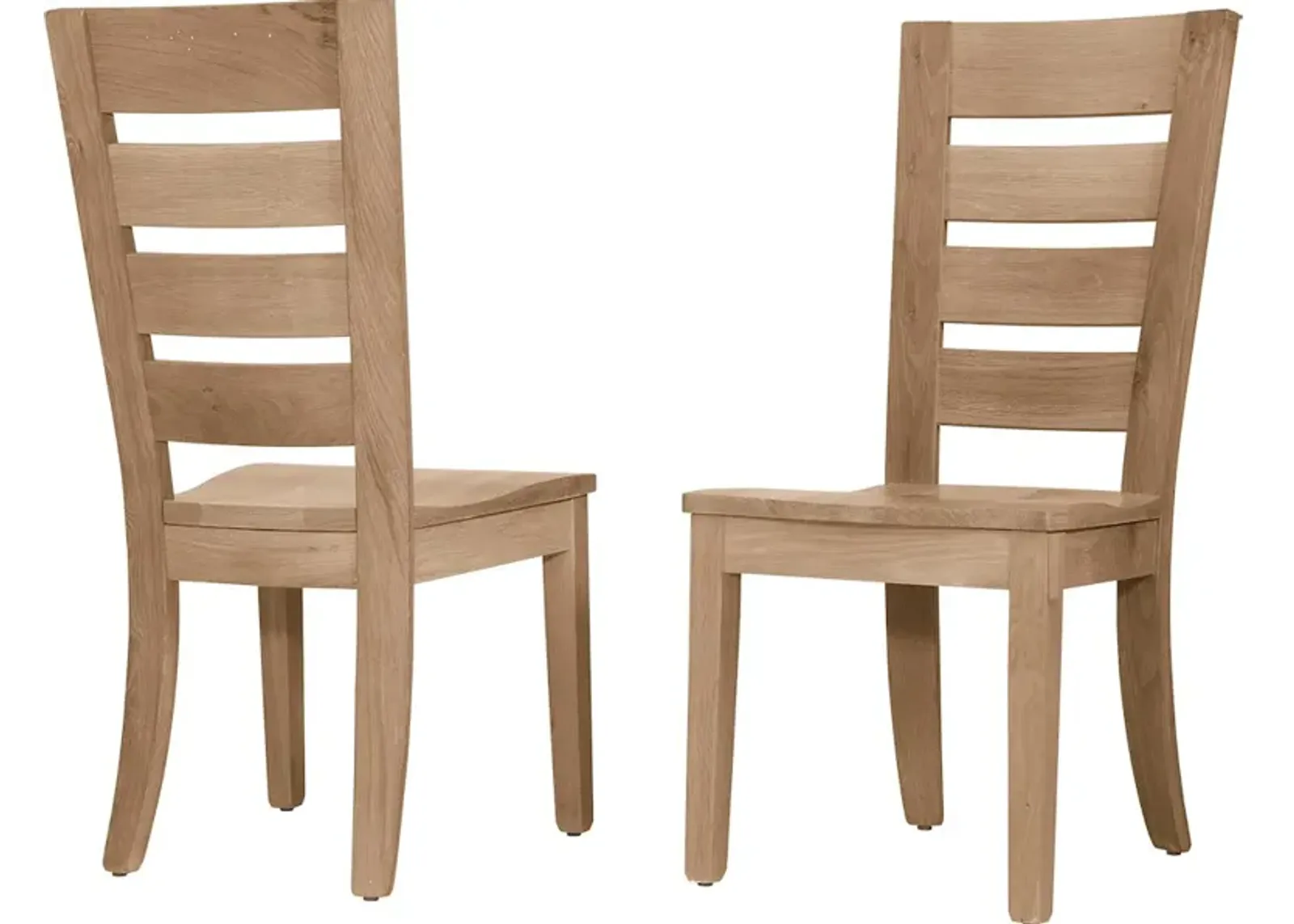 Horizontal Slat Side Chair