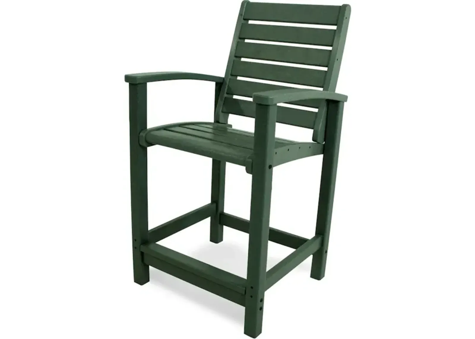 Signature Counter Chair In Green