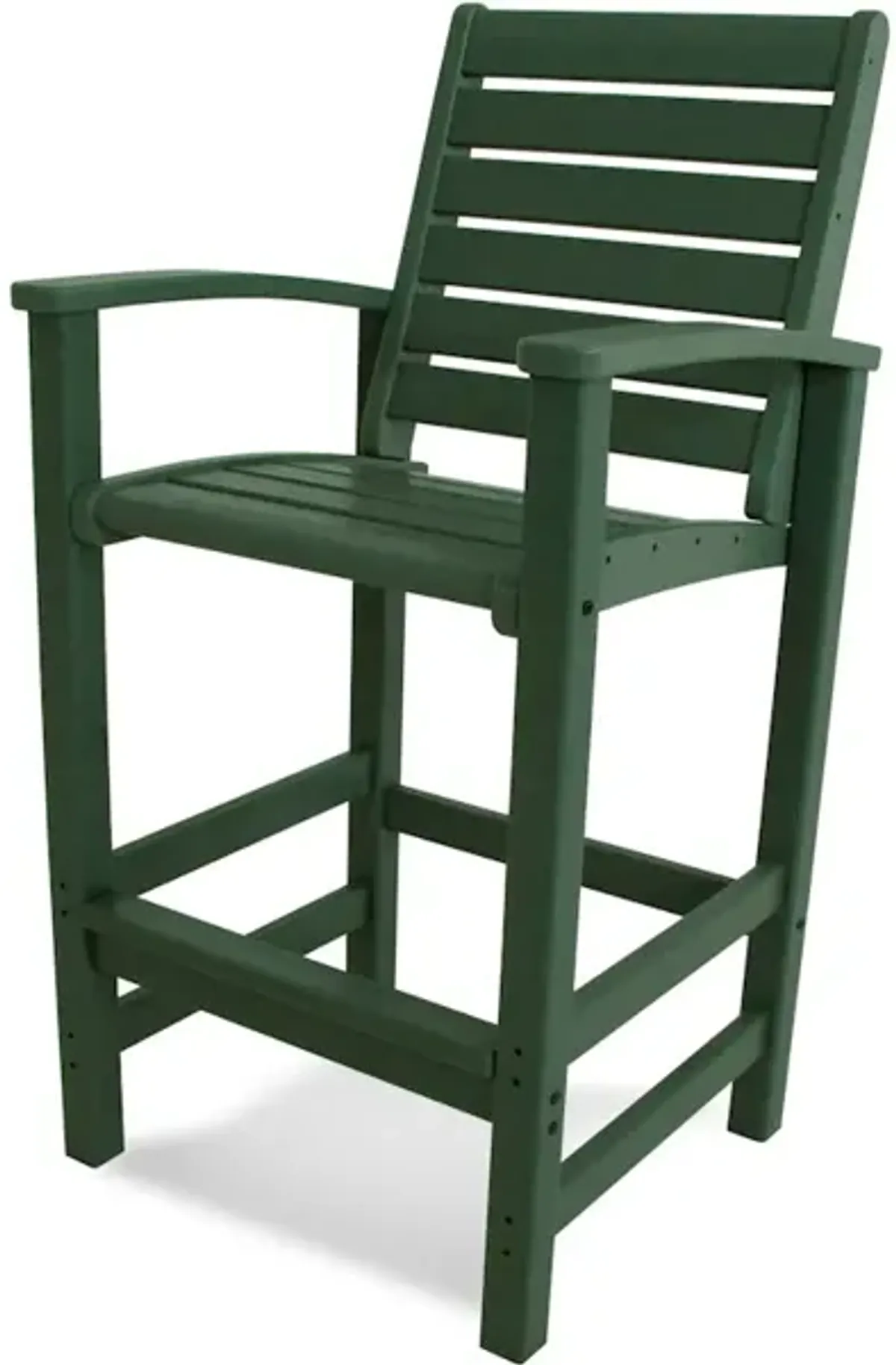 Signature Bar Chair In Green