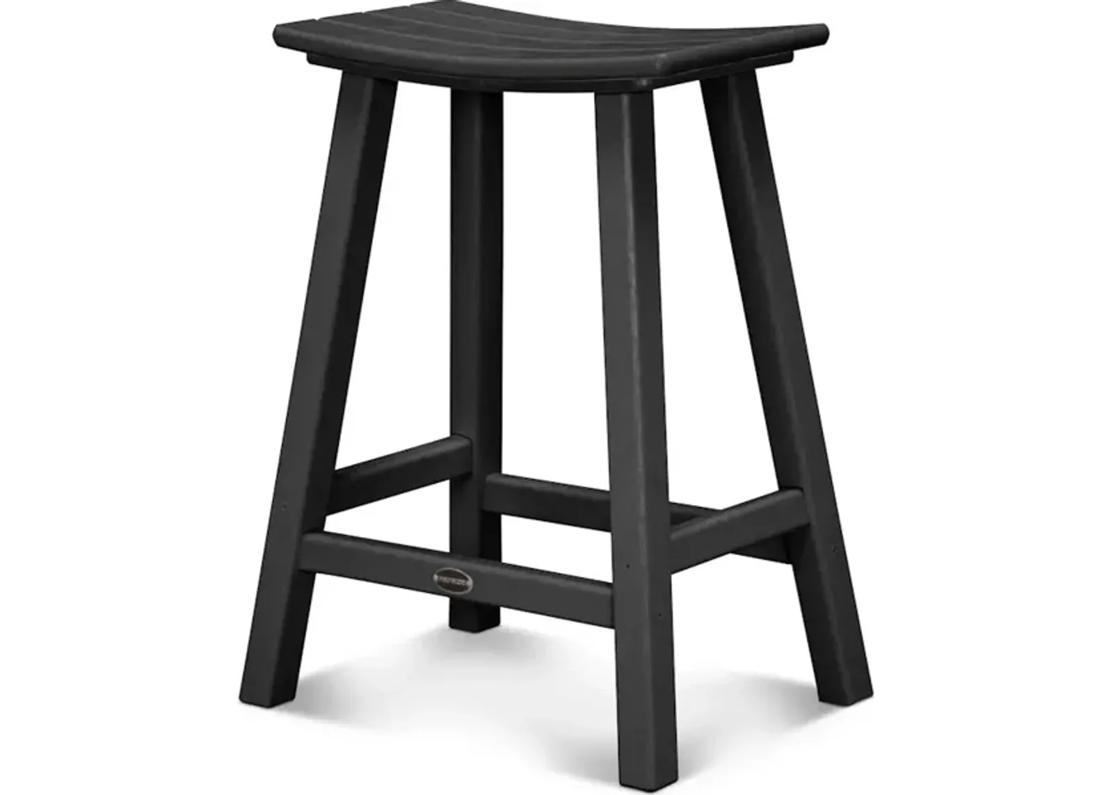 Traditional 24'' Saddle Bar Stool