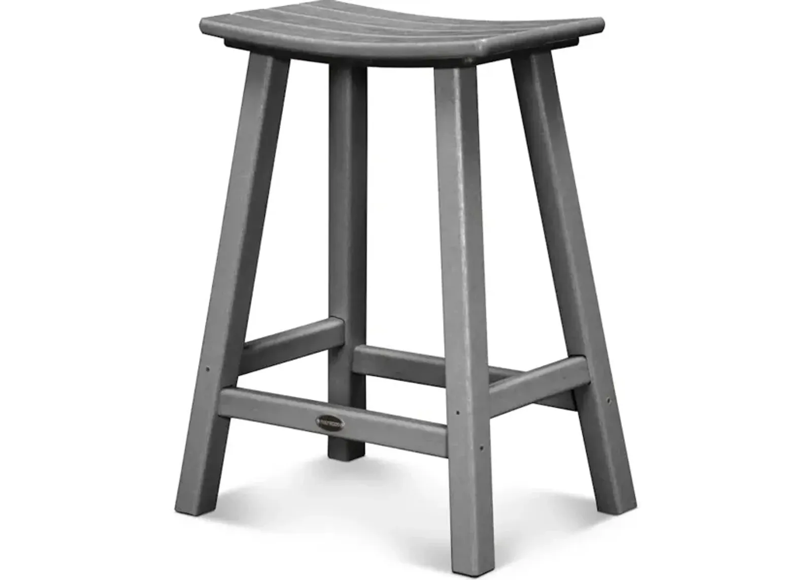 Traditional 24'' Saddle Bar Stool