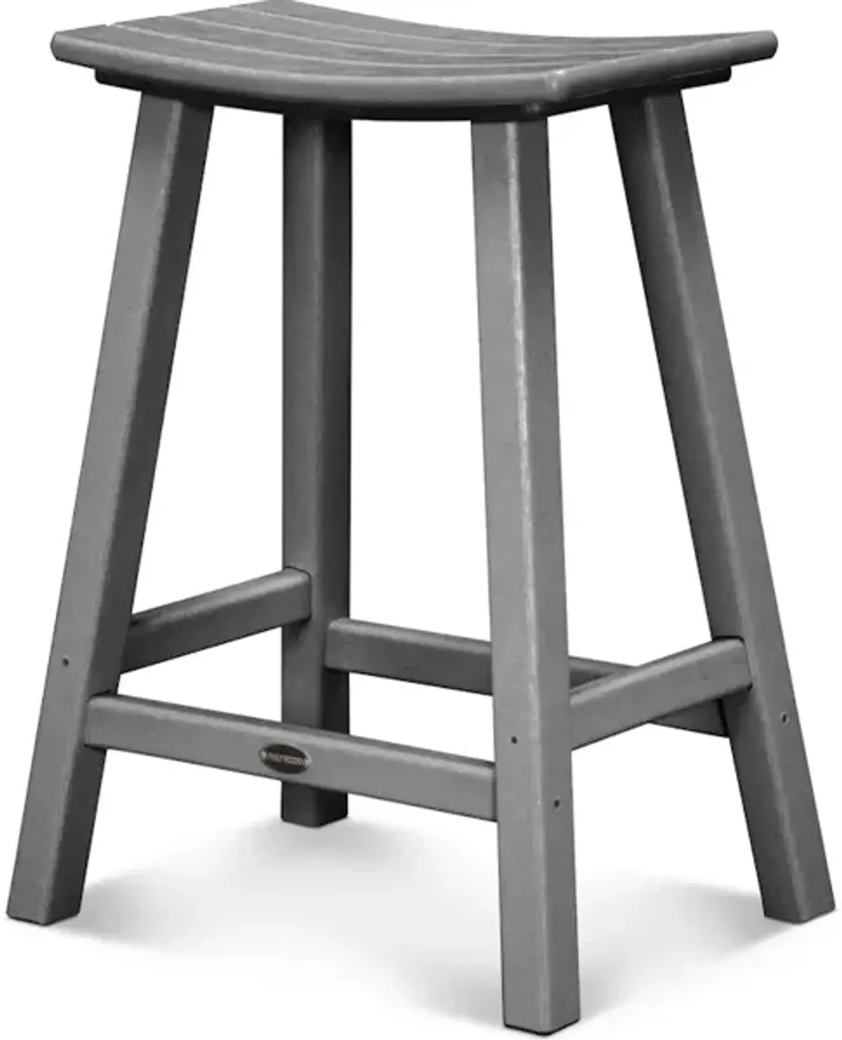 Traditional 24'' Saddle Bar Stool