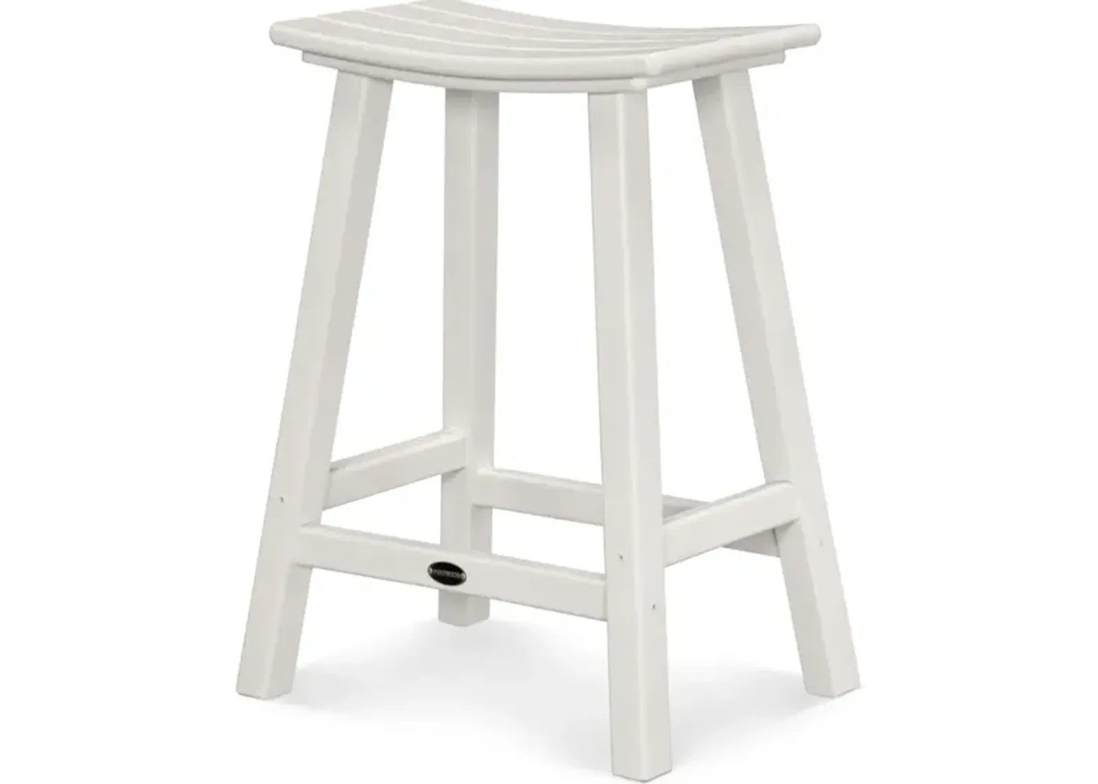 Traditional 24'' Saddle Bar Stool