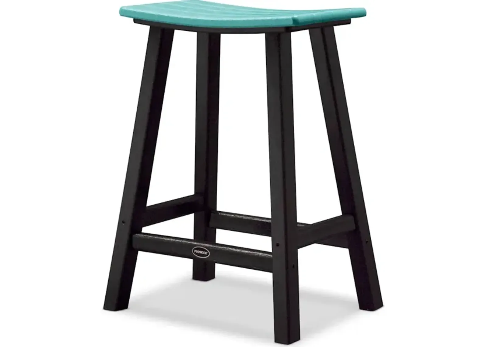 Contempo 24'' Saddle Bar Stool