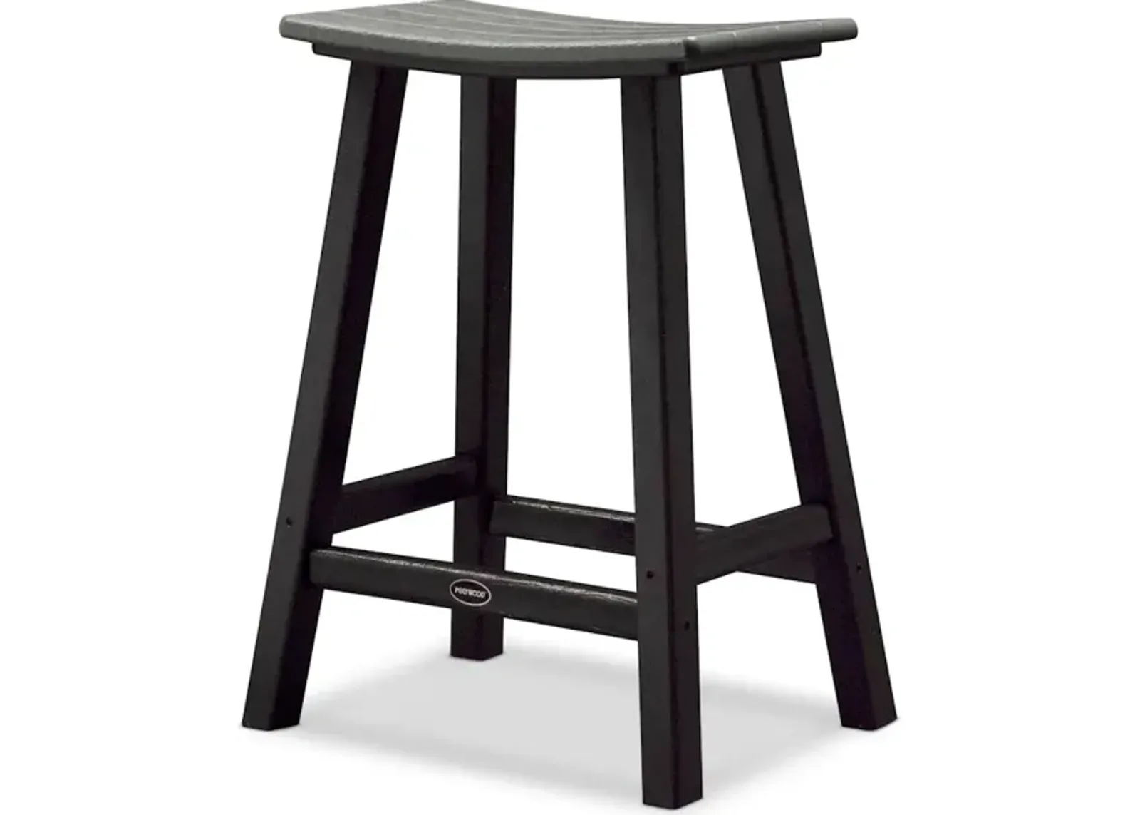 Contempo 24'' Saddle Bar Stool