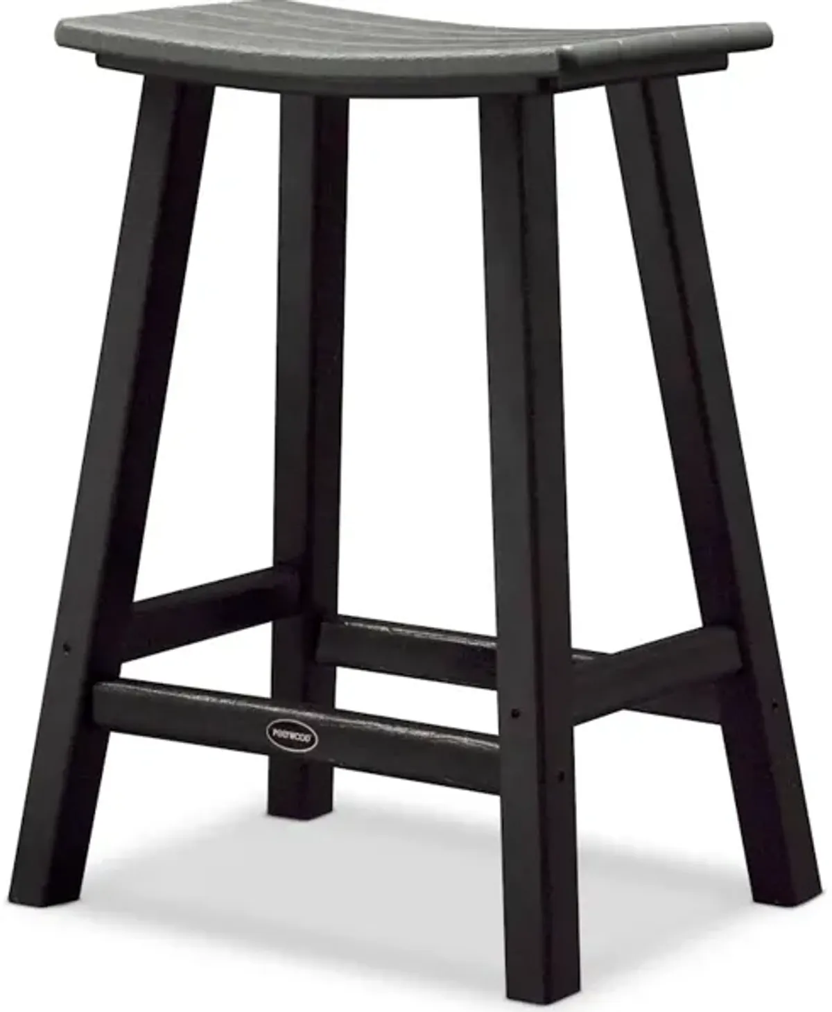 Contempo 24'' Saddle Bar Stool