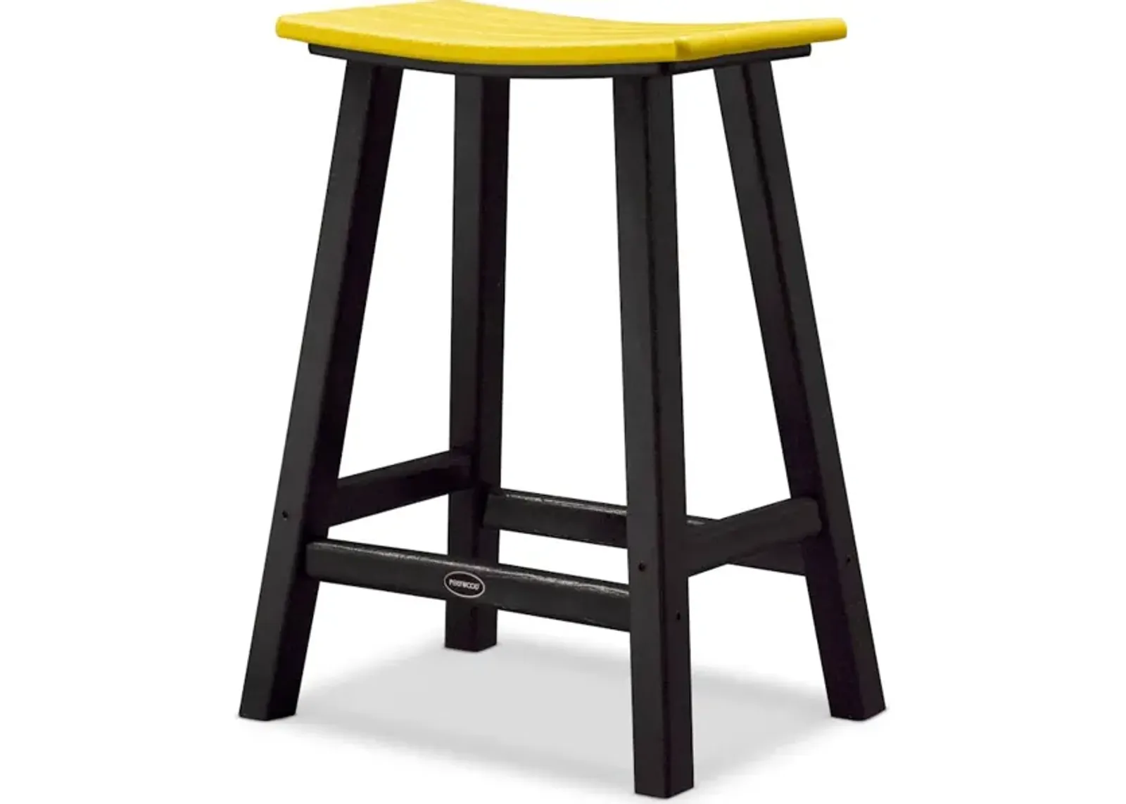 Contempo 24'' Saddle Bar Stool