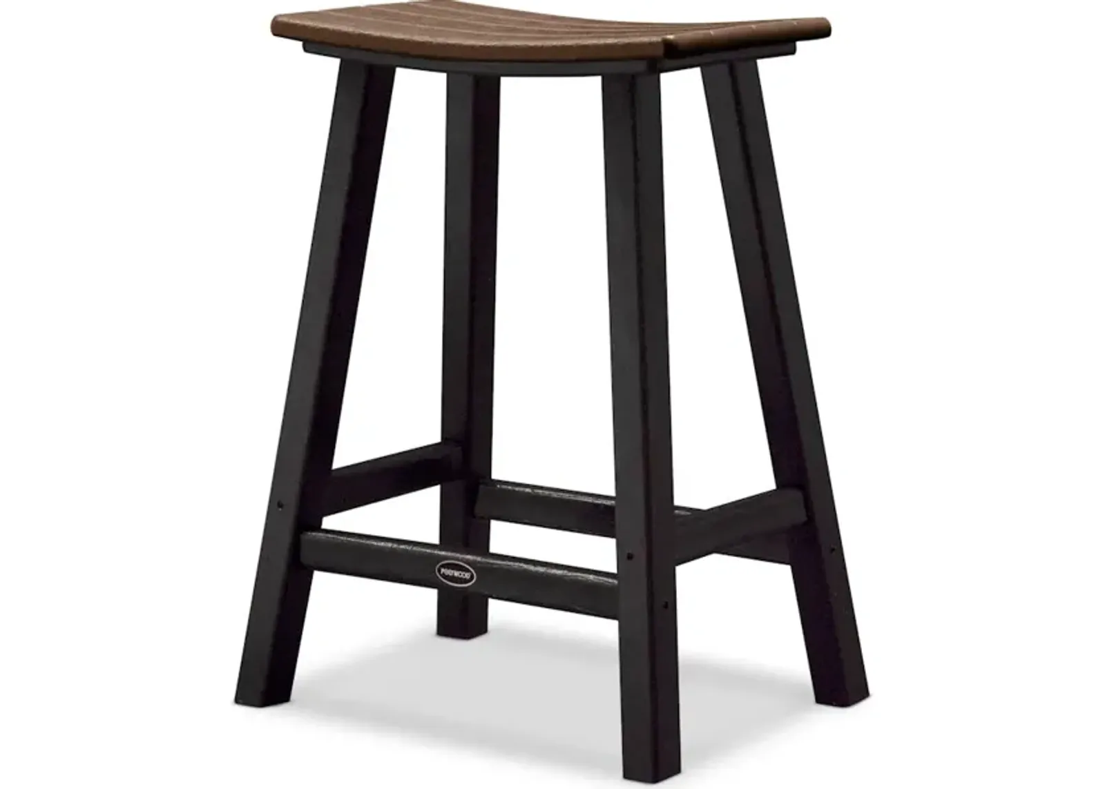 Contempo 24'' Saddle Bar Stool