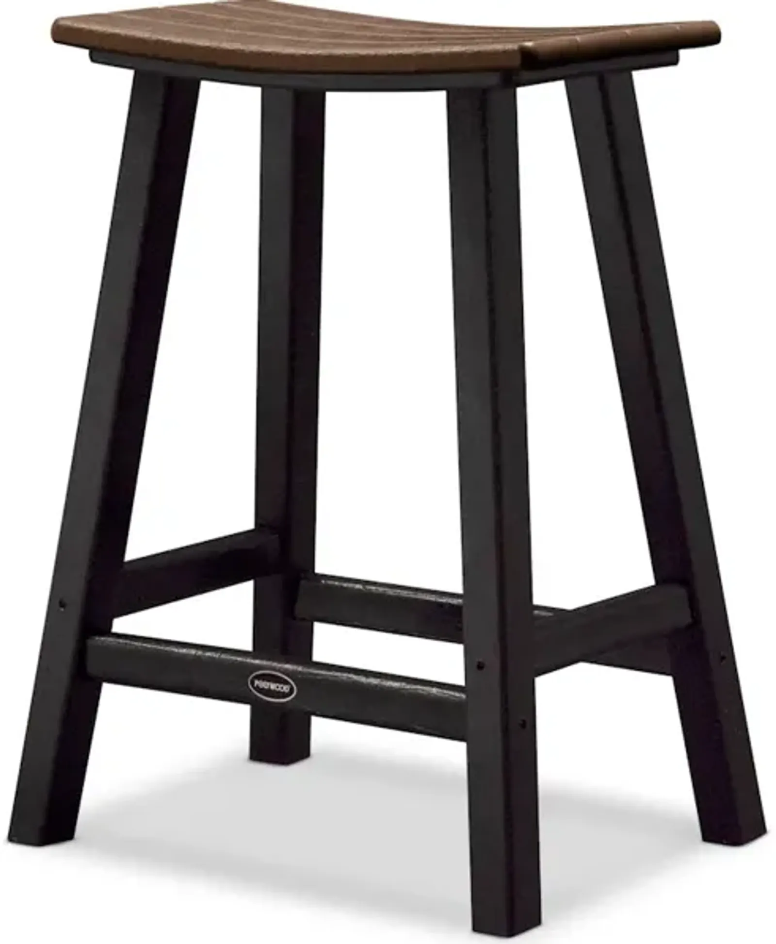 Contempo 24'' Saddle Bar Stool