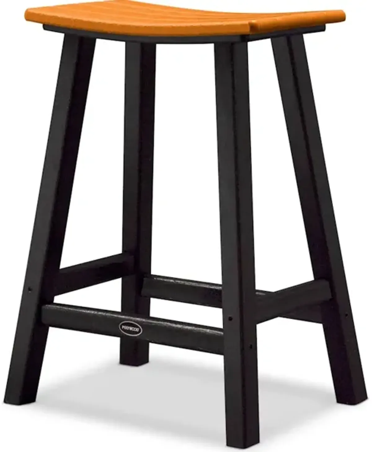 Contempo 24'' Saddle Bar Stool