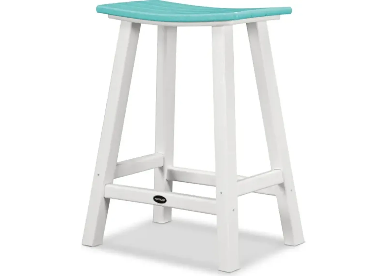 Contempo 24'' Saddle Bar Stool