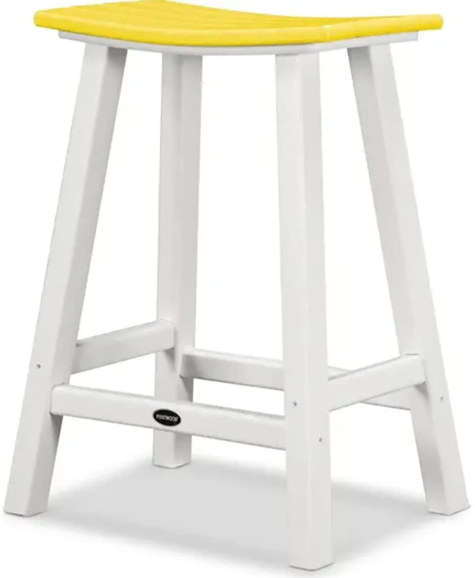 Contempo 24'' Saddle Bar Stool