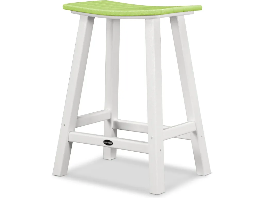 Contempo 24'' Saddle Bar Stool