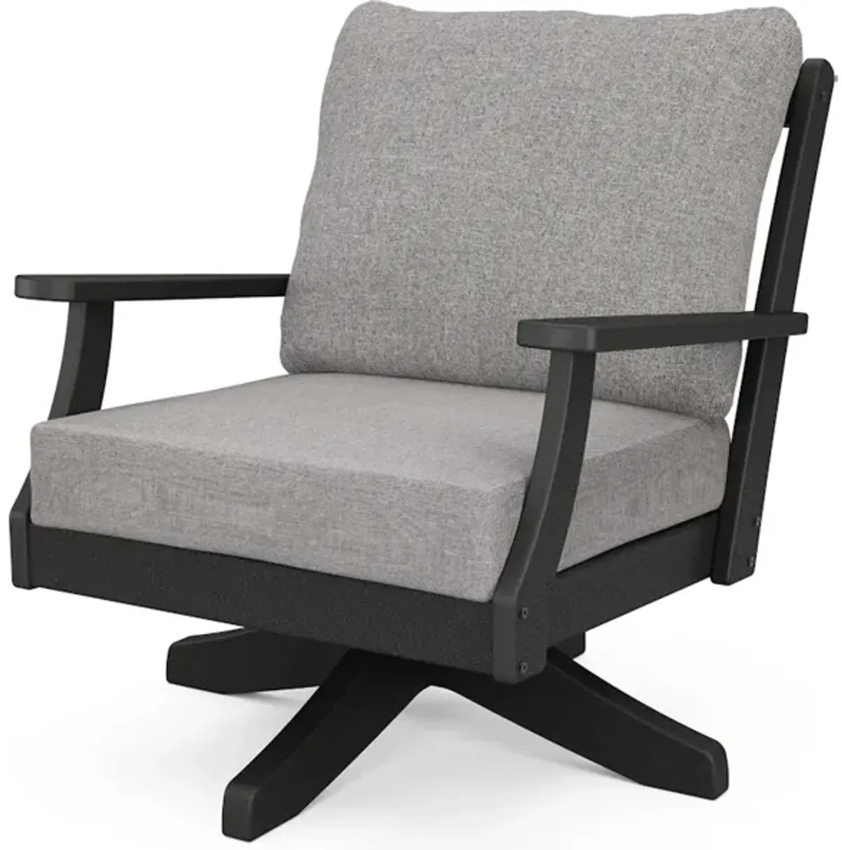 Deep Seating Swivel Chair