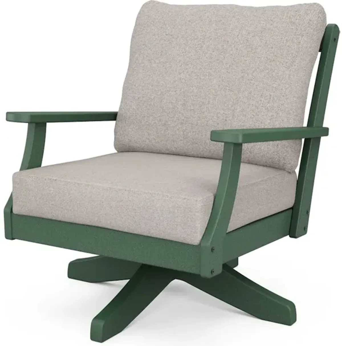 Deep Seating Swivel Chair