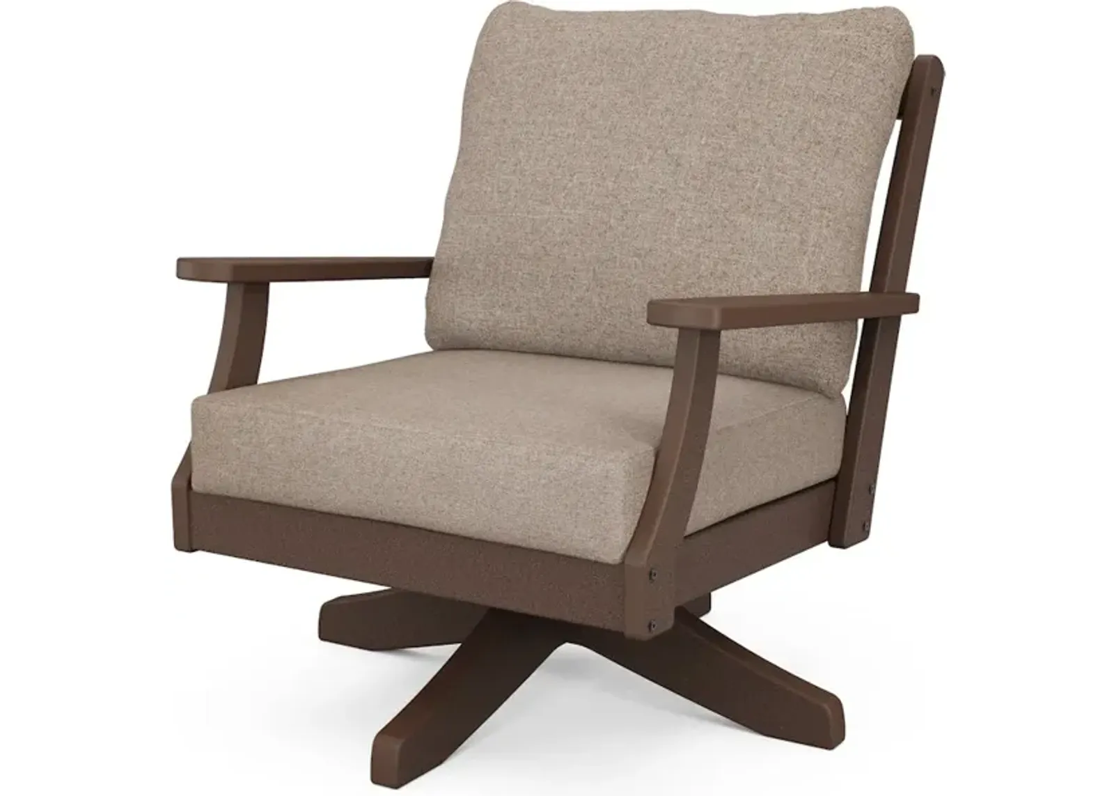 Deep Seating Swivel Chair