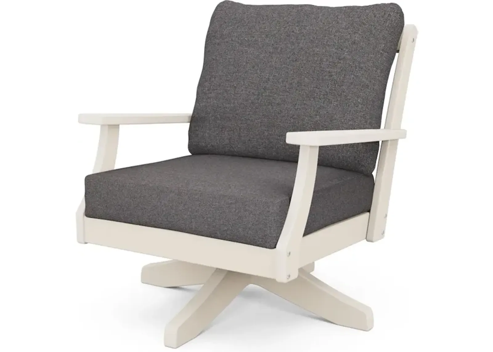 Deep Seating Swivel Chair