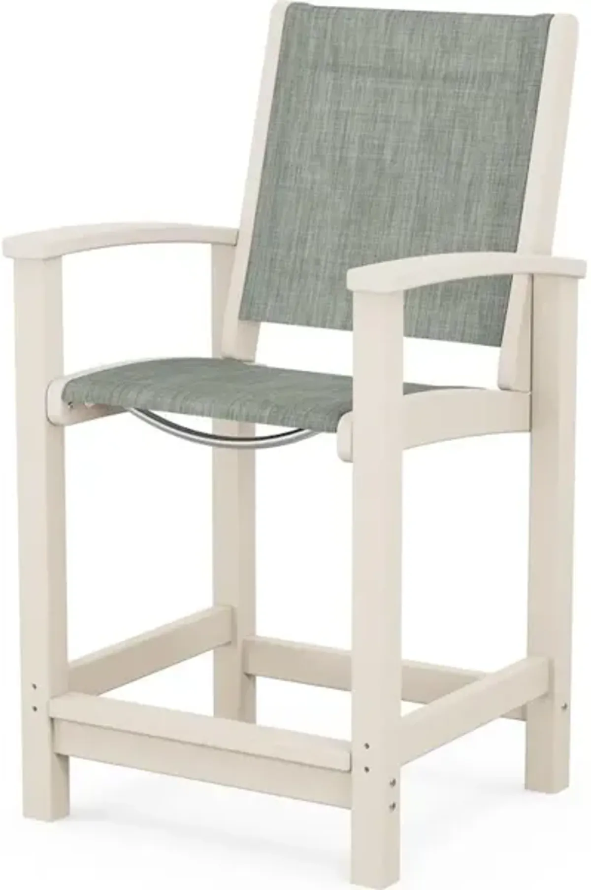 Coastal Counter Chair In Sand Birch Sling