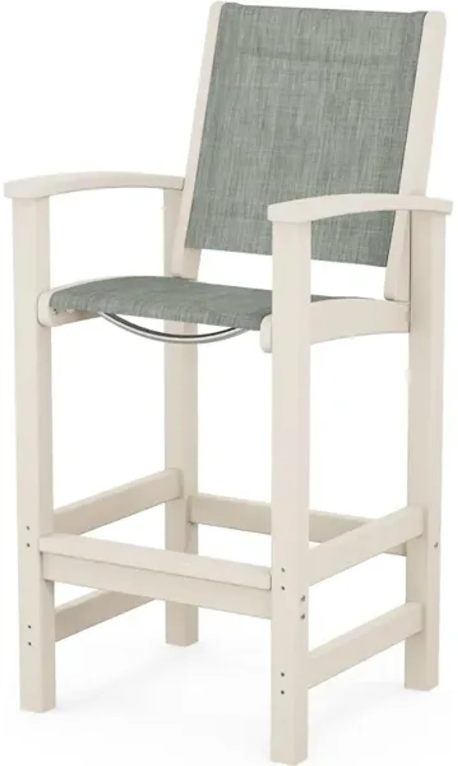 Coastal Bar Chair In Sand Birch Sling