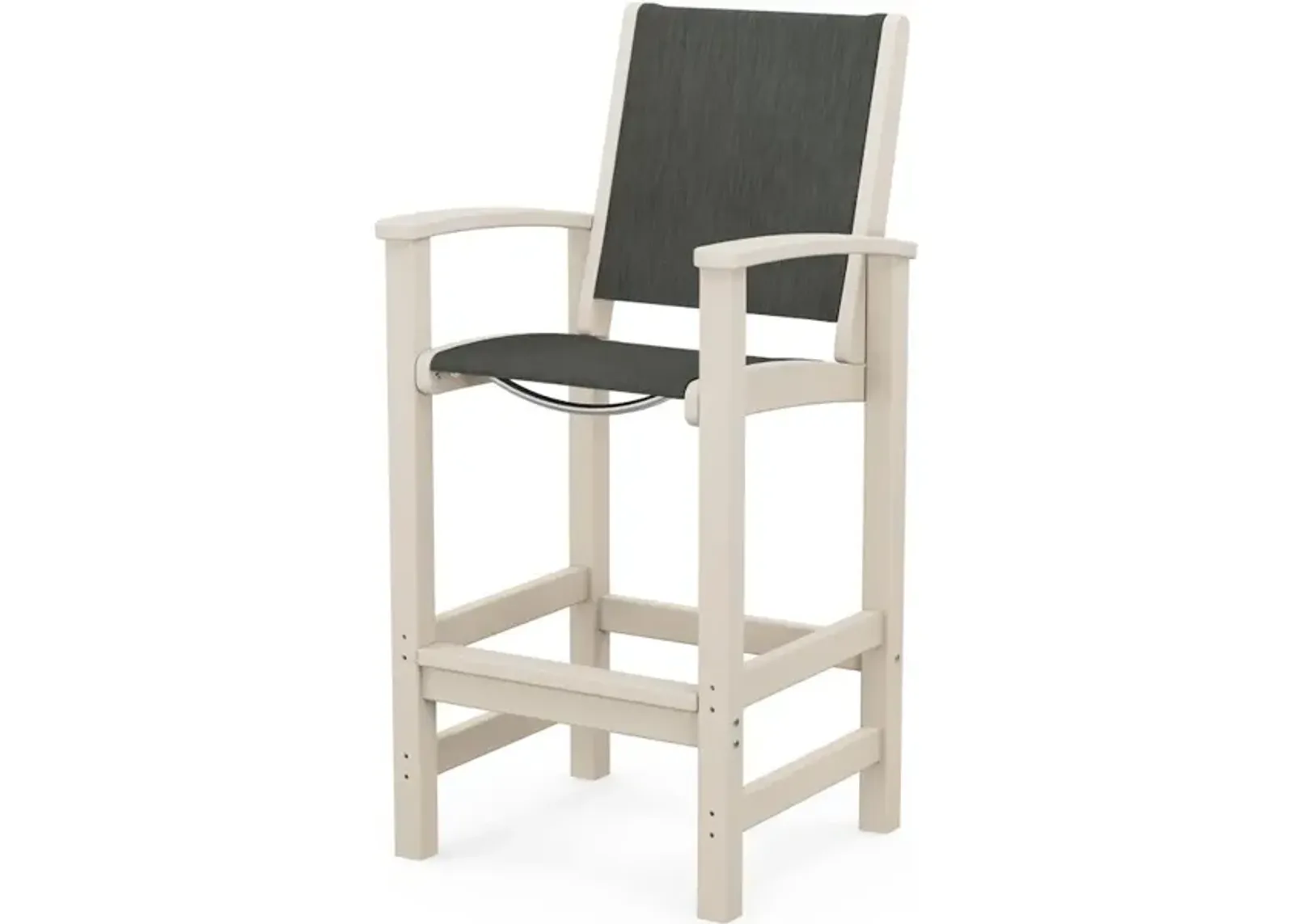 Coastal Bar Chair In Sand Ember Sling