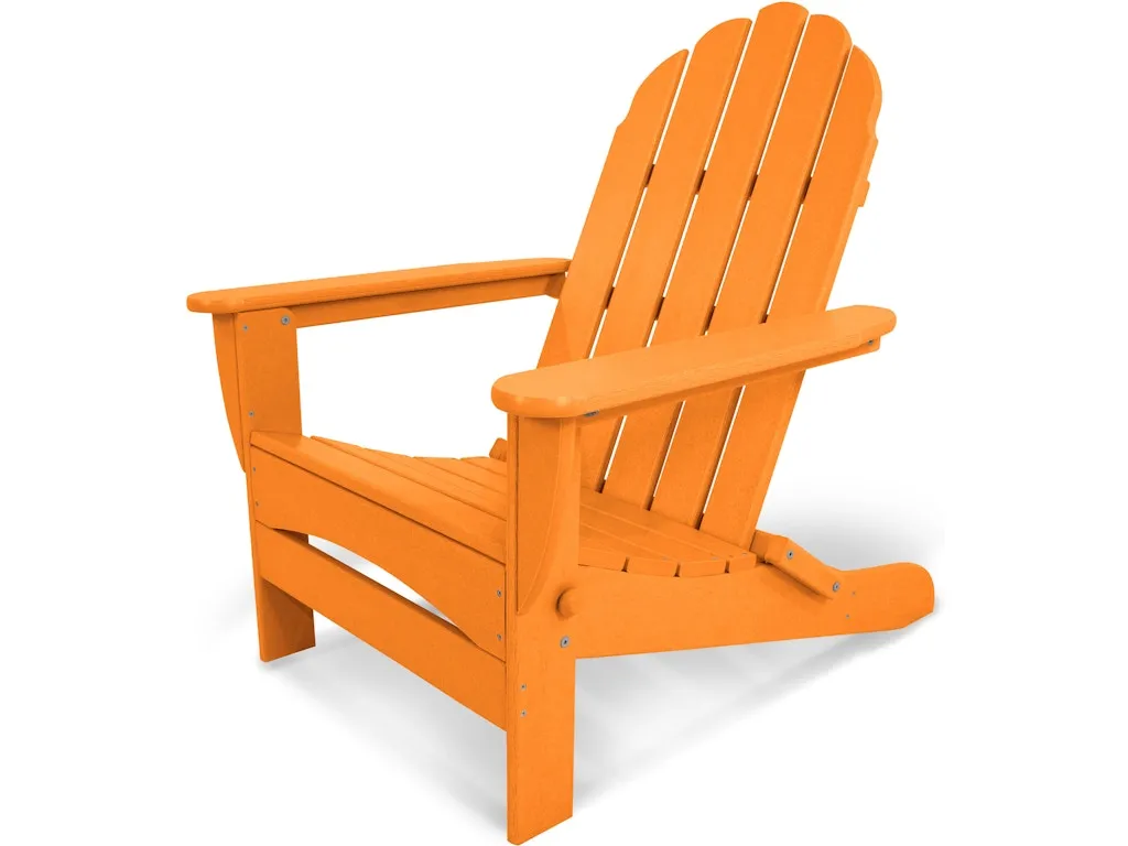 Classic Oversized Folding Adirondack Chair