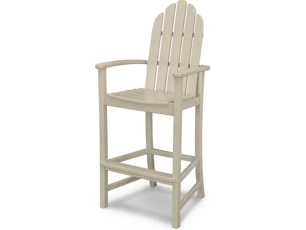 Classic Adirondack Bar Chair In Sand