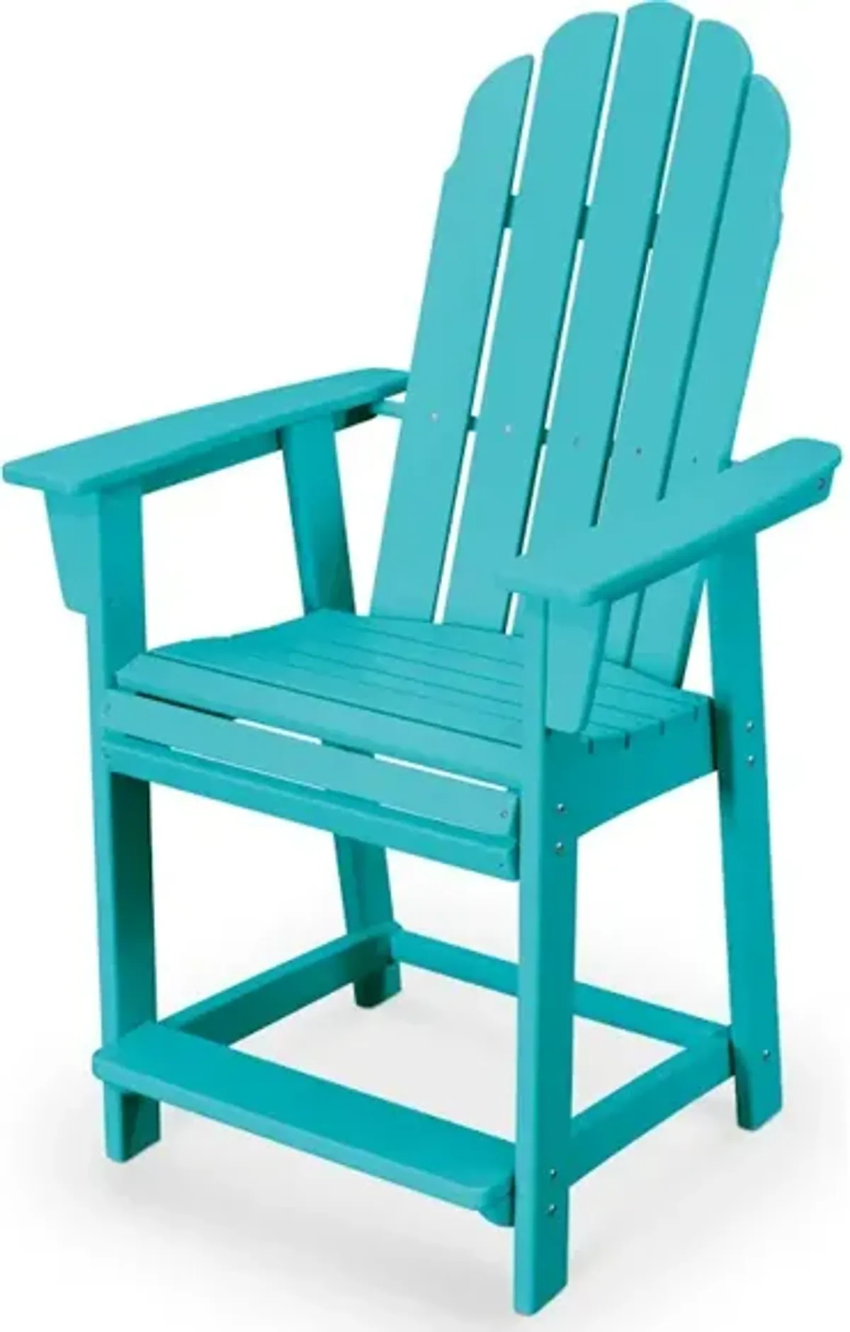 Vineyard Adirondack Counter Chair In Aruba