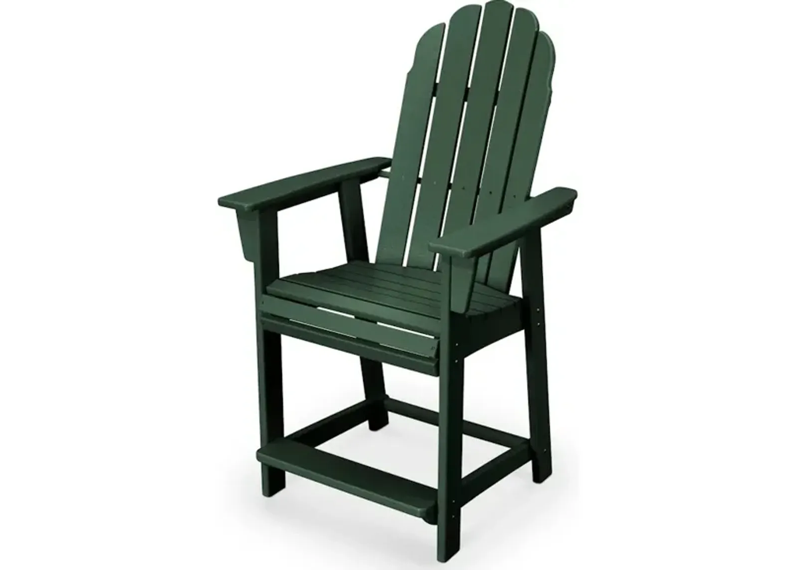 Vineyard Adirondack Counter Chair In Green