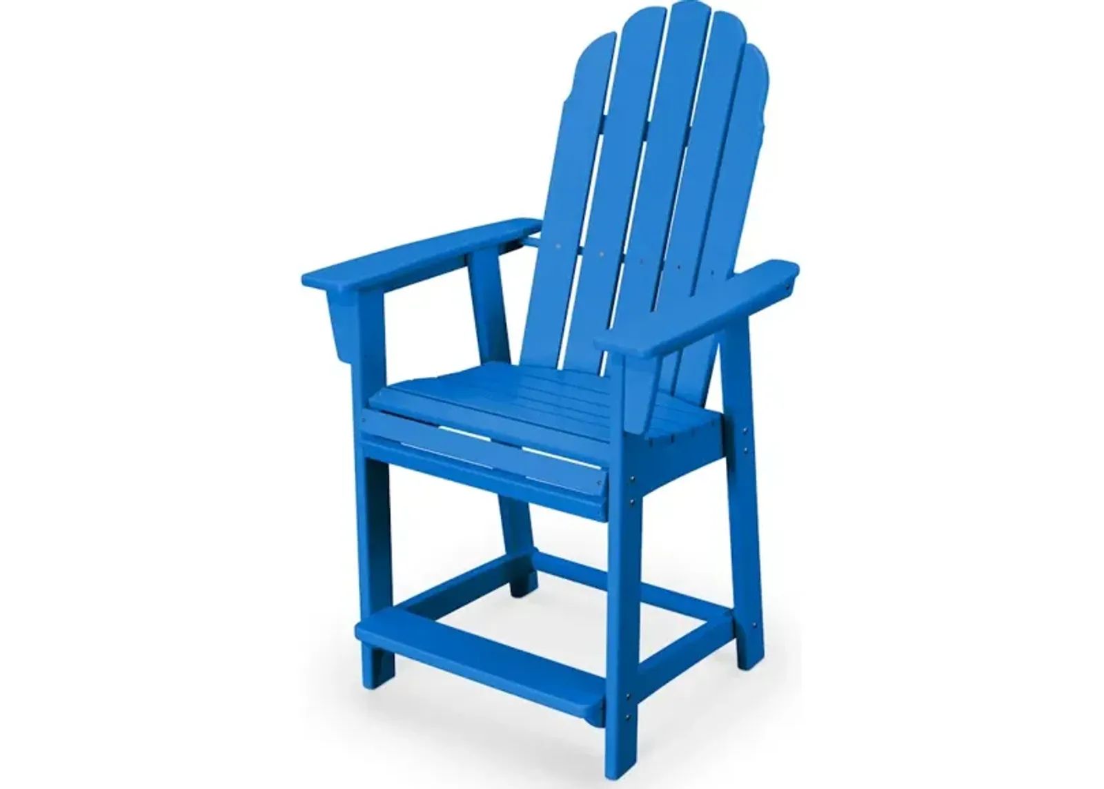 Vineyard Adirondack Counter Chair In Pacific Blue