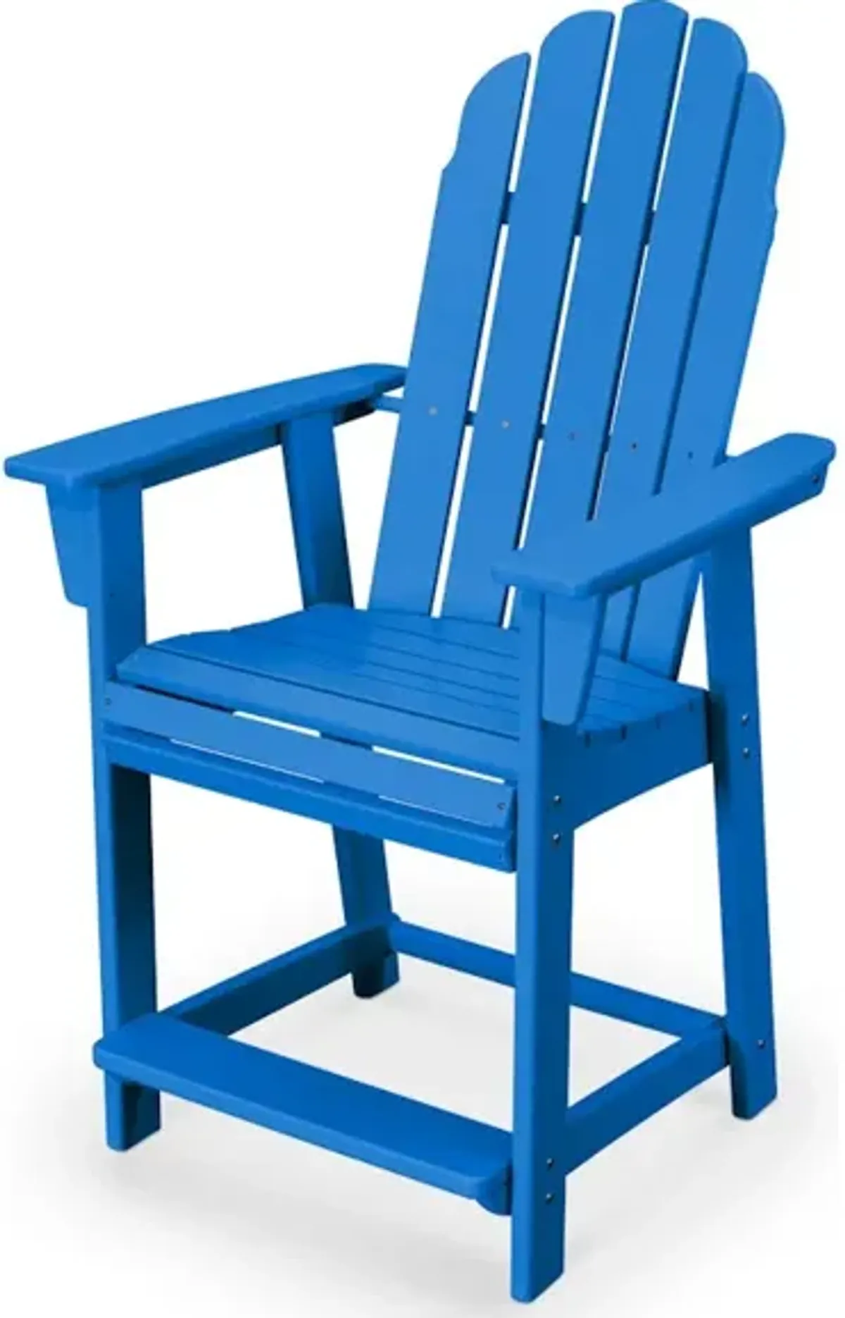 Vineyard Adirondack Counter Chair In Pacific Blue