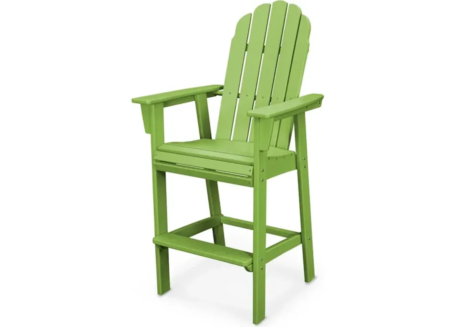 Vineyard Adirondack Bar Chair In Lime