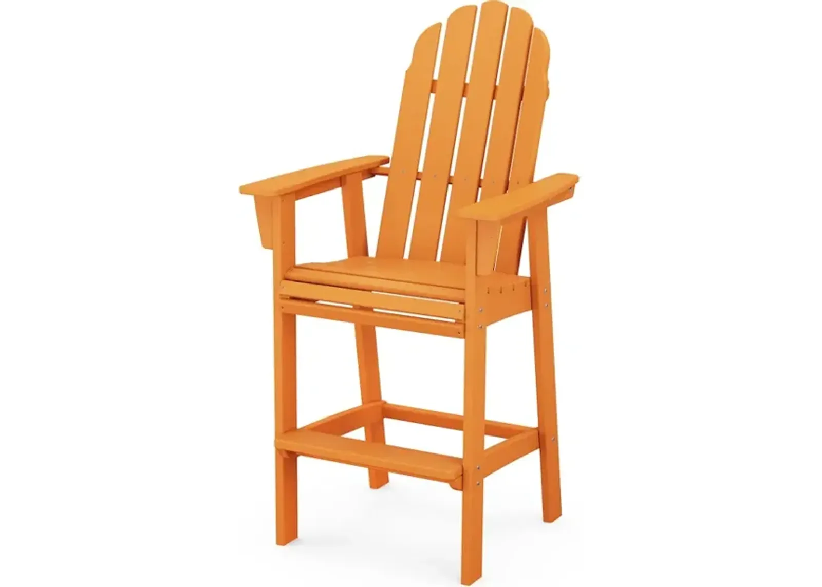 Vineyard Adirondack Bar Chair In Tangerine