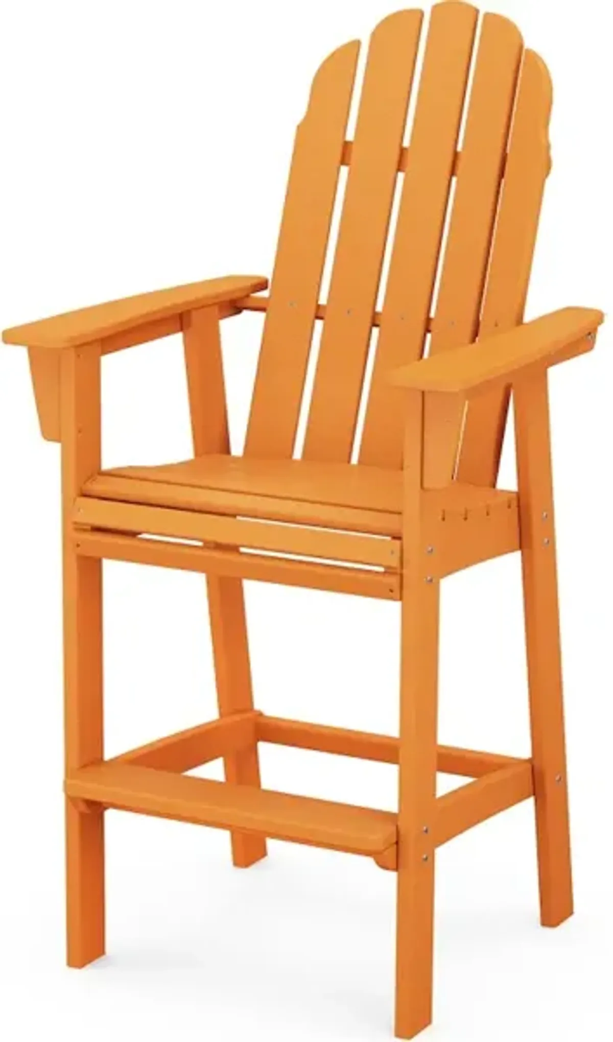 Vineyard Adirondack Bar Chair In Tangerine