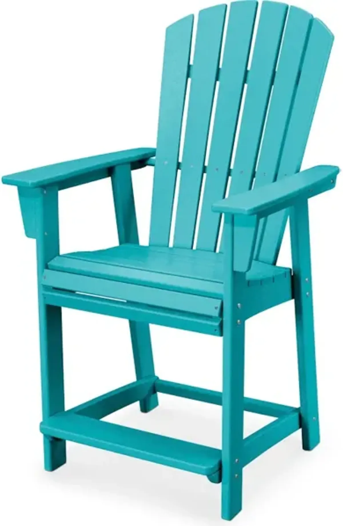 Nautical Adirondack Counter Chair In Aruba