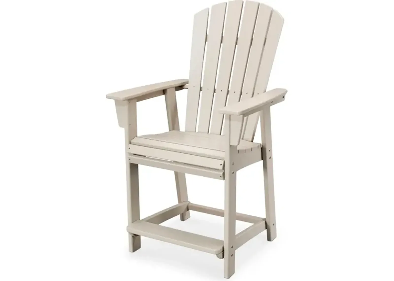 Nautical Adirondack Counter Chair In Sand