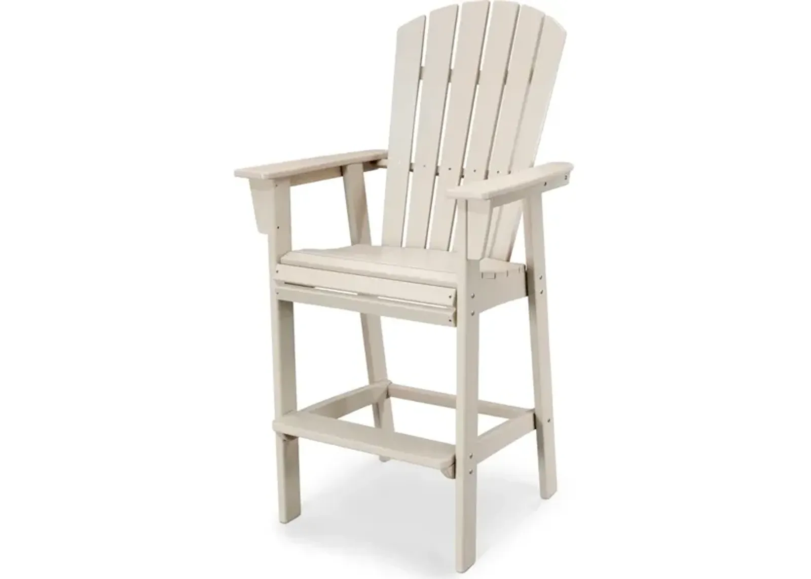 Nautical Adirondack Bar Chair In Sand