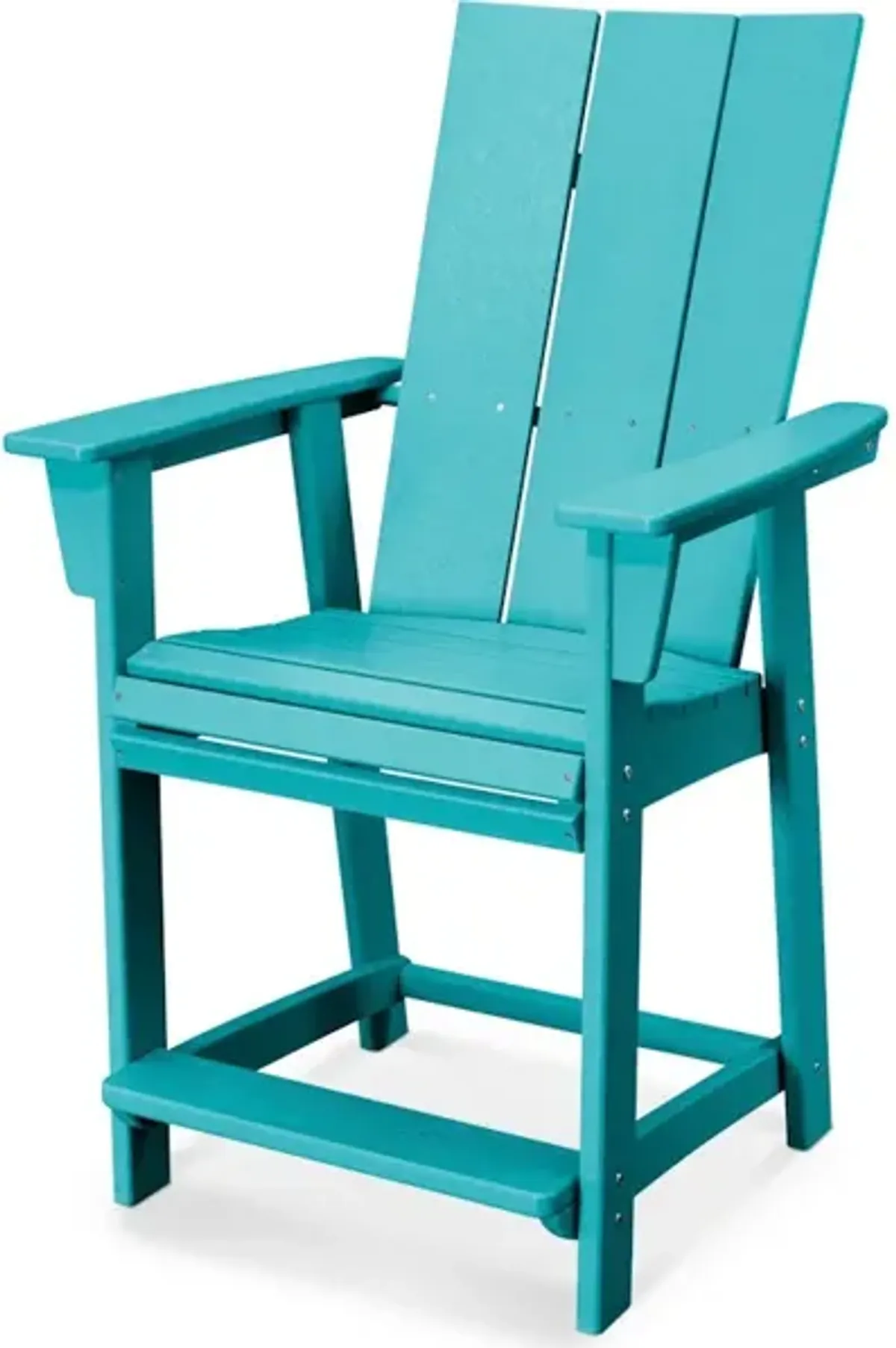 Modern Adirondack Counter Chair In Aruba