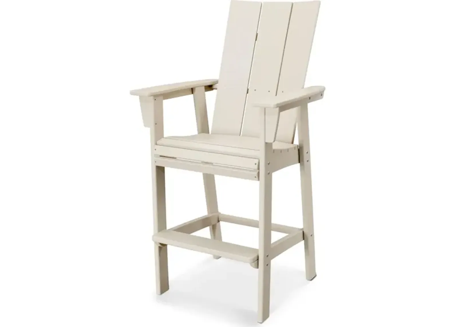 Modern Adirondack Bar Chair In Sand