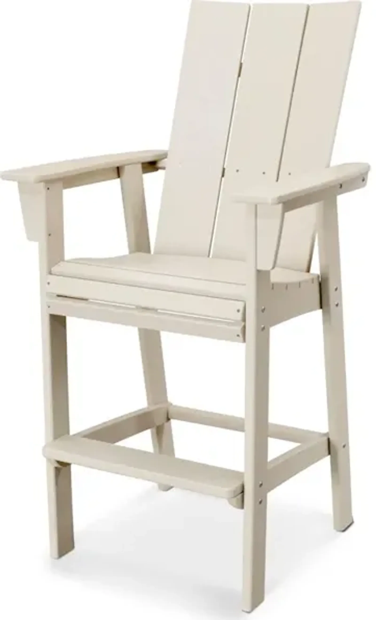 Modern Adirondack Bar Chair In Sand