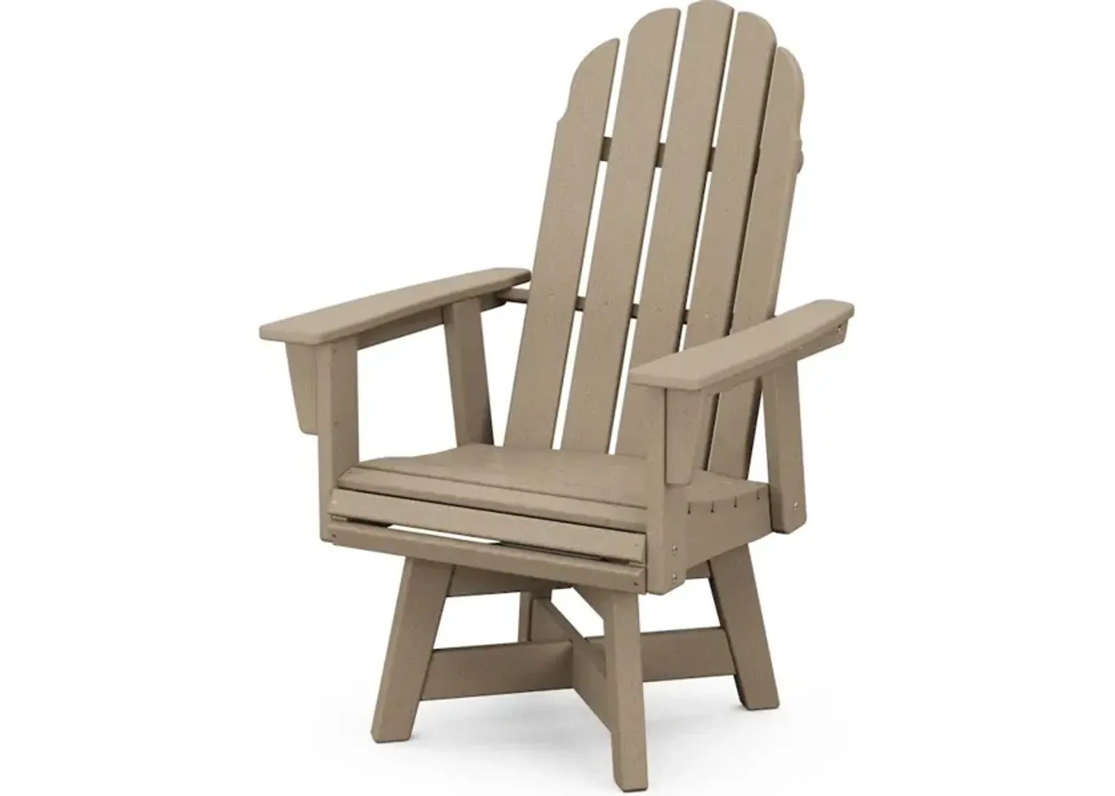 Vineyard Adirondack Swivel Dining Chair