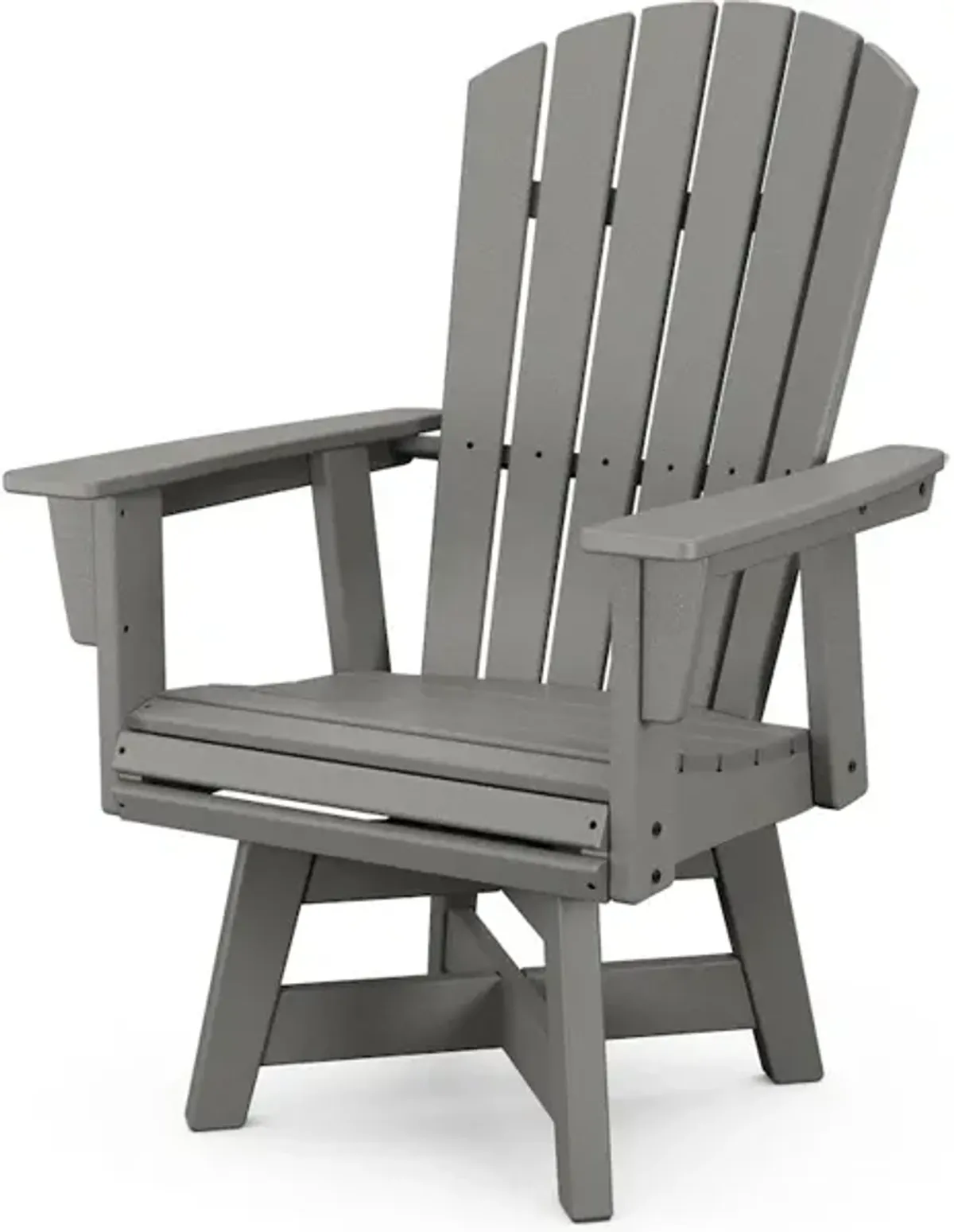 Nautical Adirondack Swivel Dining Chair