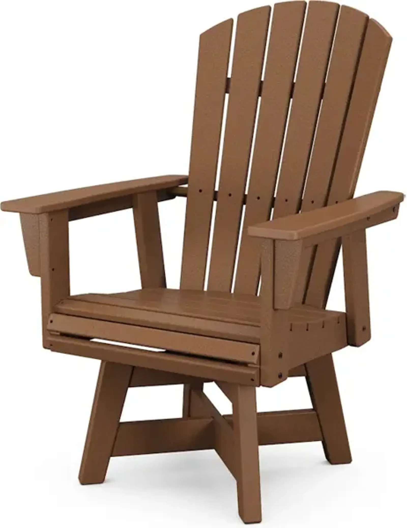 Nautical Adirondack Swivel Dining Chair