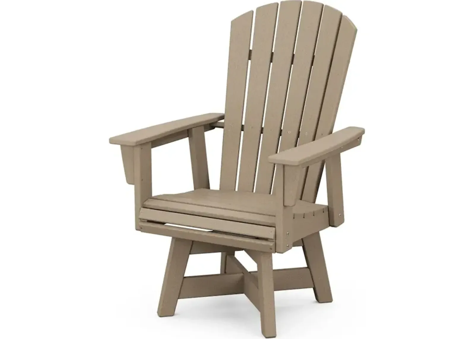 Nautical Adirondack Swivel Dining Chair