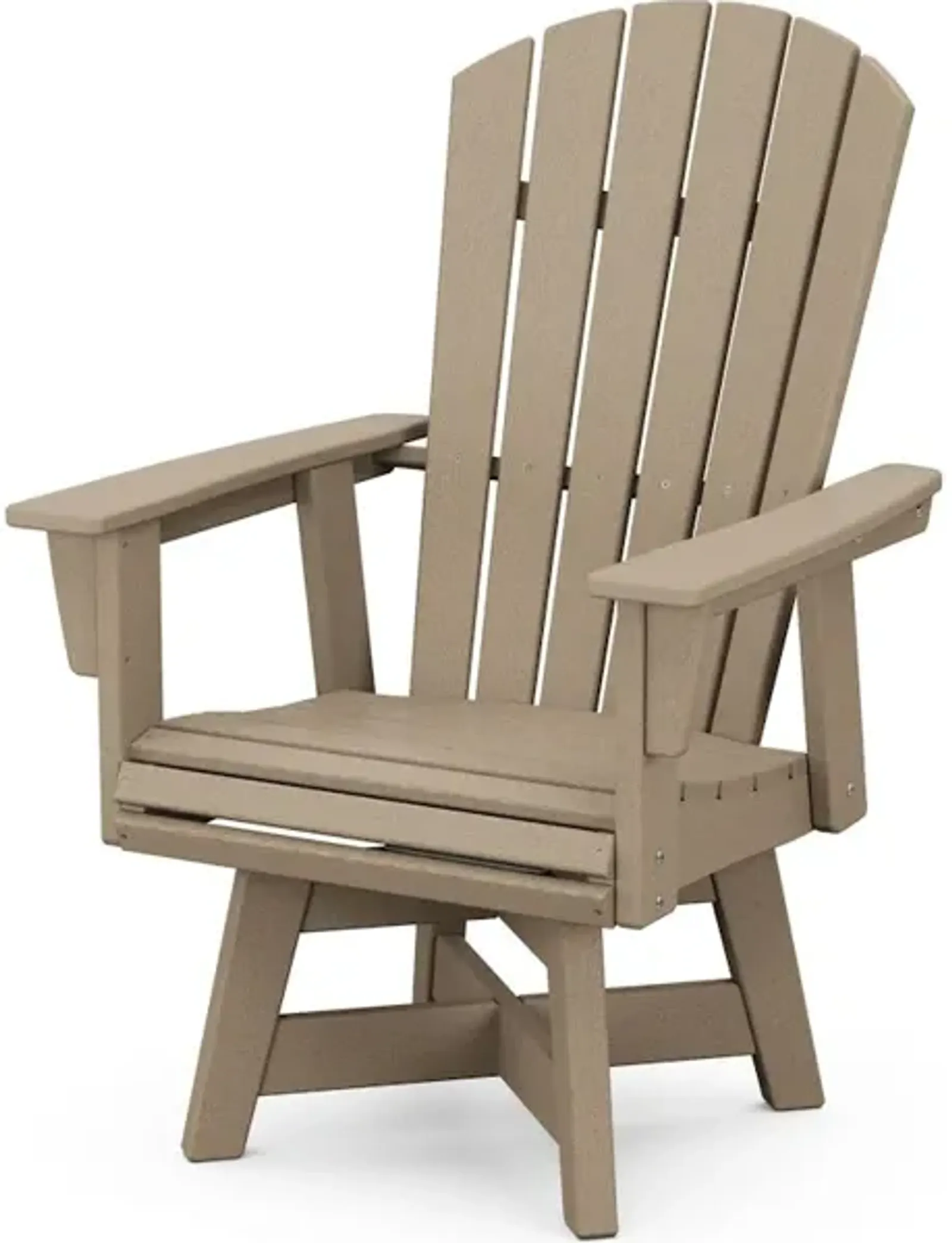 Nautical Adirondack Swivel Dining Chair