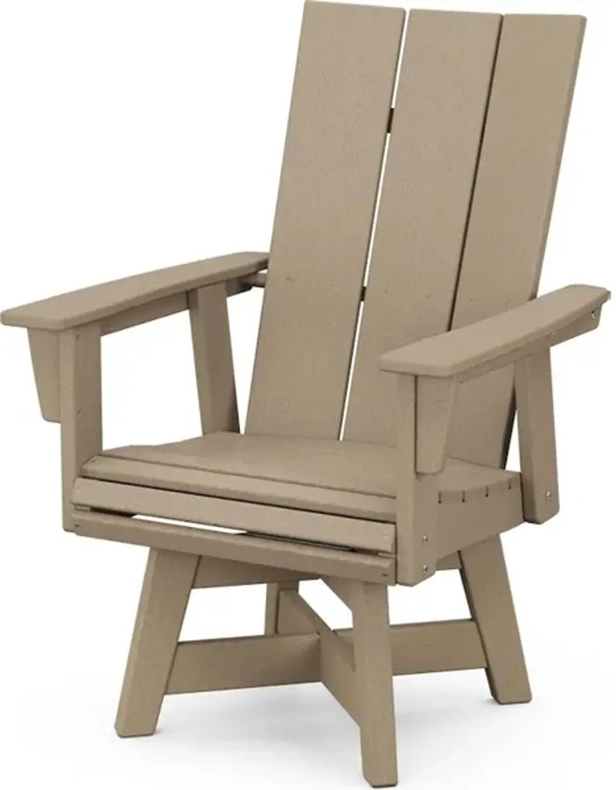 Modern Adirondack Swivel Dining Chair