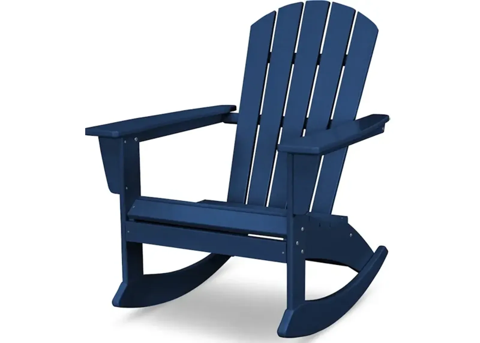 Nautical Adirondack Rocking Chair