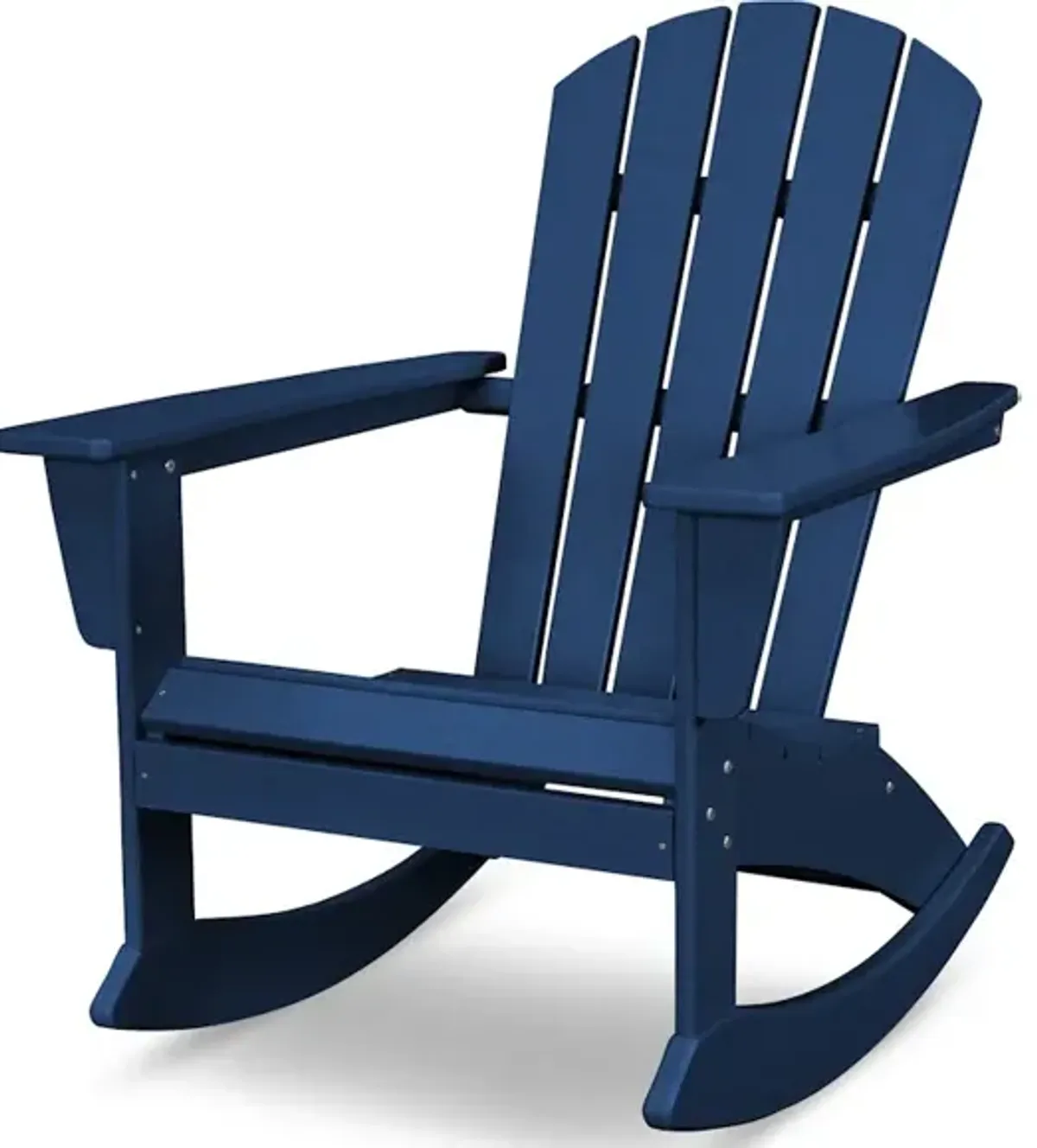 Nautical Adirondack Rocking Chair